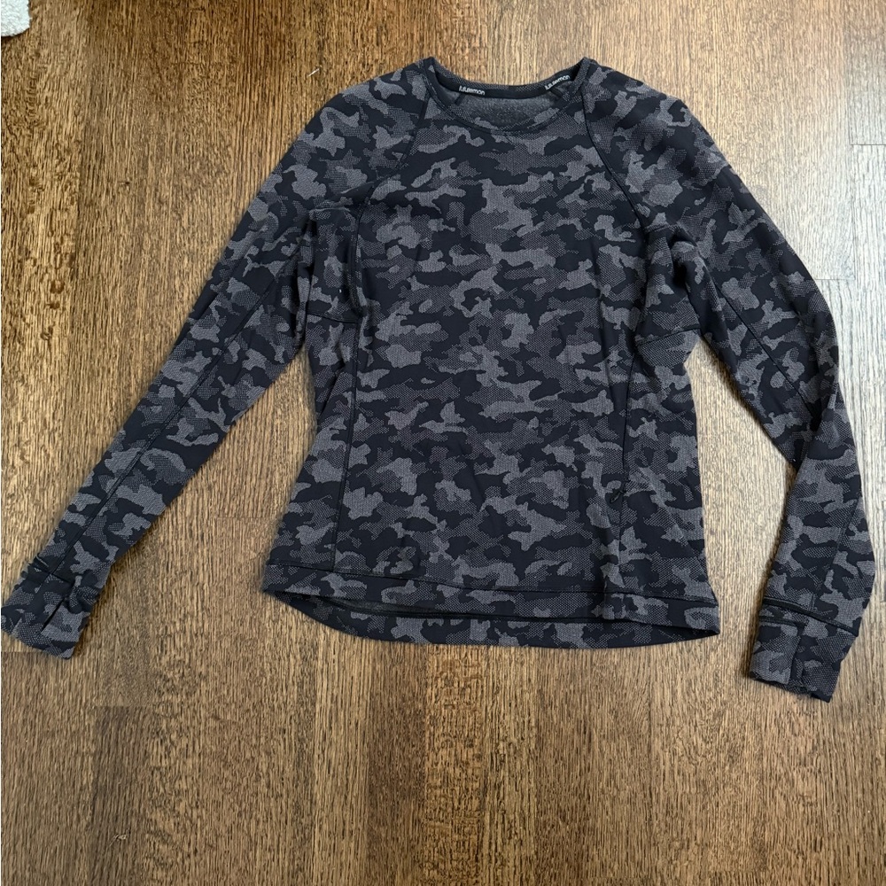 Lululemon Camo Long Sleeve Shirt